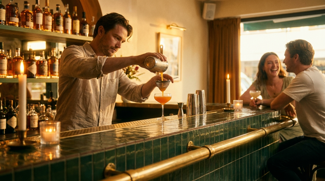 Lark Cocktail Club landing page